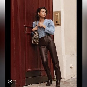 NWT Rouje Paris Leather Pants - Marais
